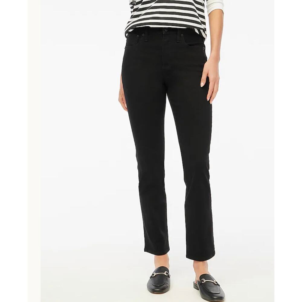 Women's Black Straight-Leg Pants